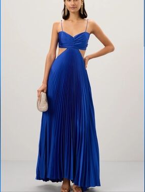 DELFI Zulay Gown Blue Size XL US 14 MSRP $499